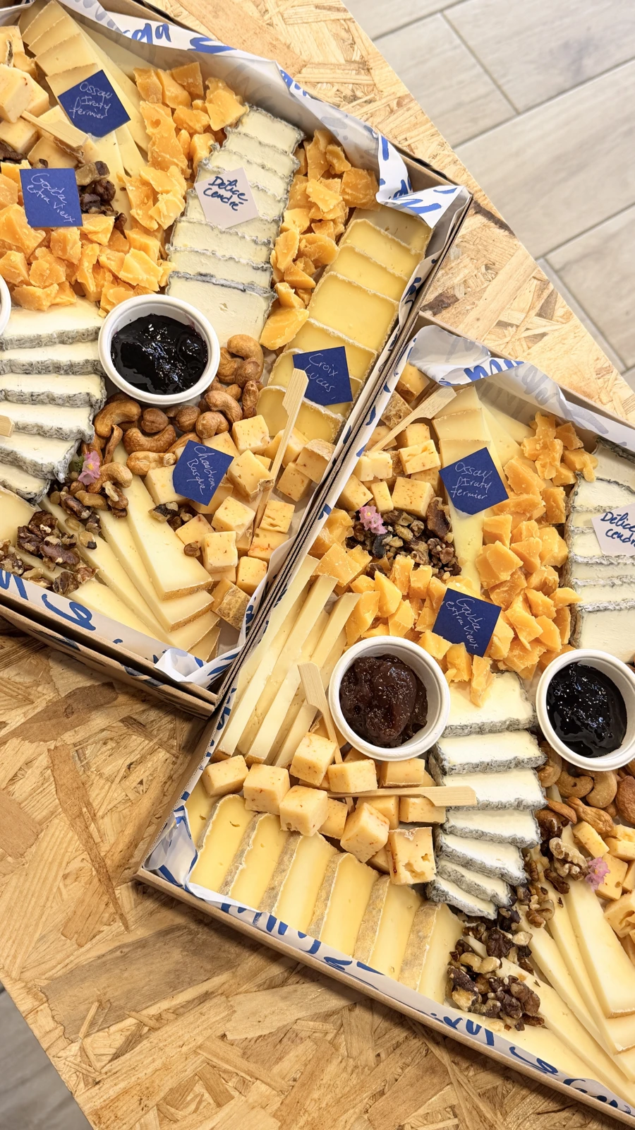Les plateaux Mirga : découpes, fromages et accompagnements composés avec soin